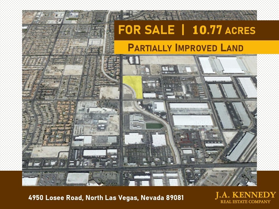 Losee Rd, North Las Vegas, NV for sale Aerial- Image 1 of 1