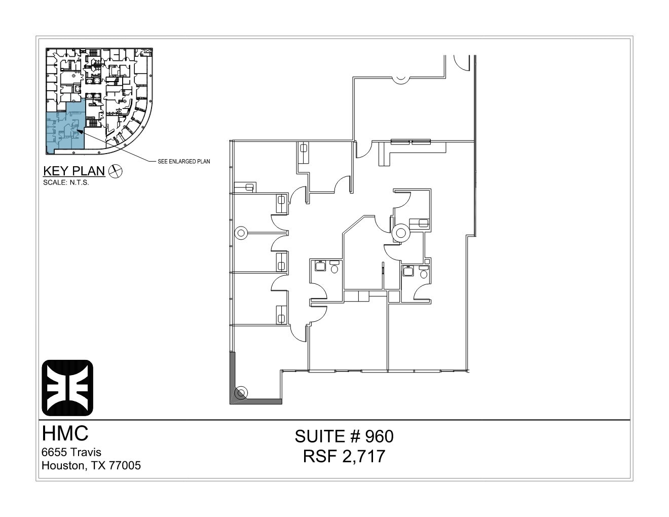 6655 Travis St, Houston, TX for lease Floor Plan- Image 1 of 1