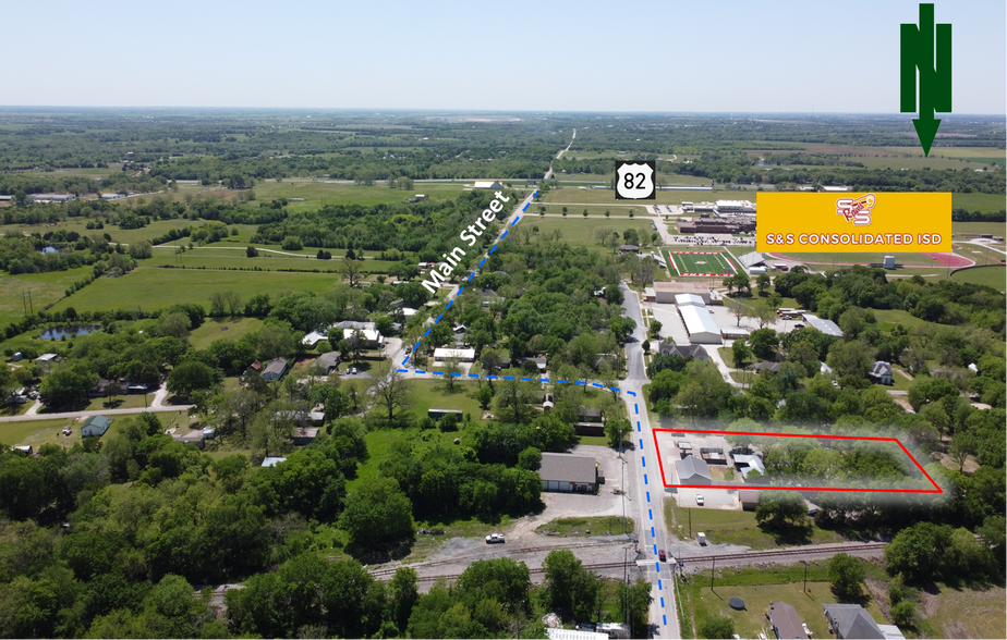 104 Main, Sadler, TX 76264 Retail for Sale