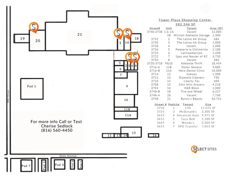 3716-3750 State Ave, Kansas City, KS for lease - Site Plan - Image 2 of 3