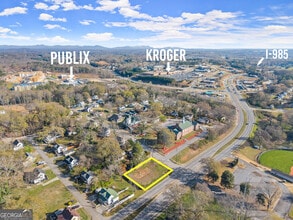 1 Spring St, Gainesville, GA - AERIAL  map view - Image1