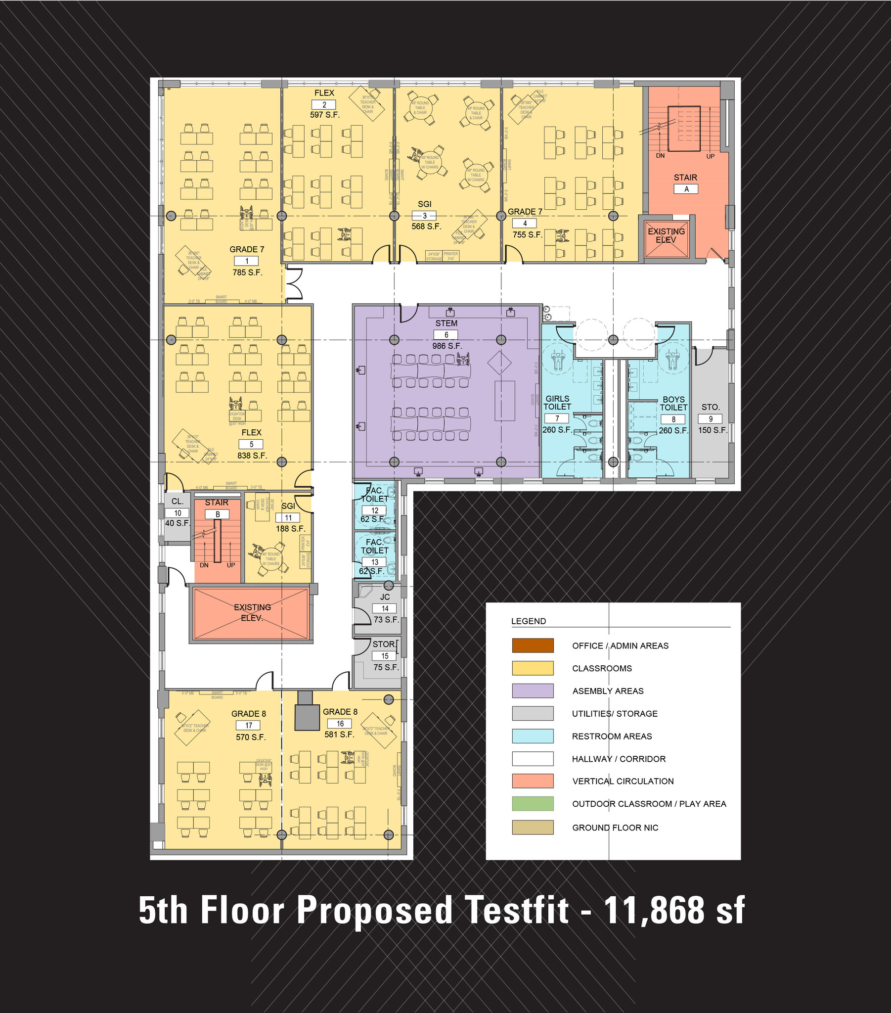 35-37 36th St, Long Island City, NY for lease Floor Plan- Image 1 of 4