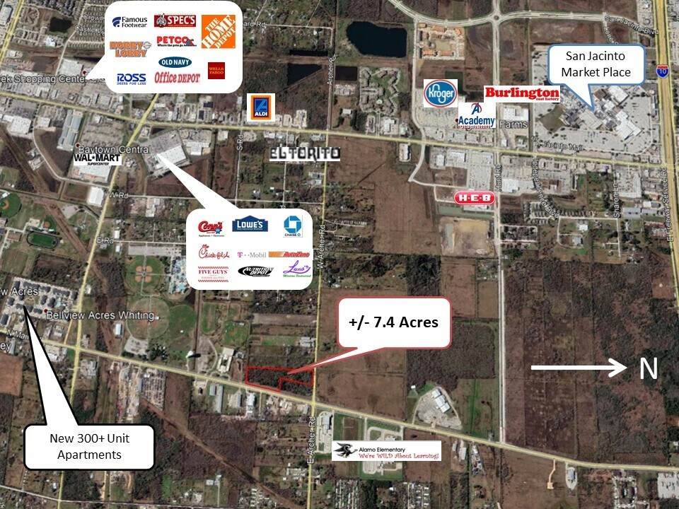 N Main St & W Archer Rd, Baytown, TX 77521 5715 N Main Street