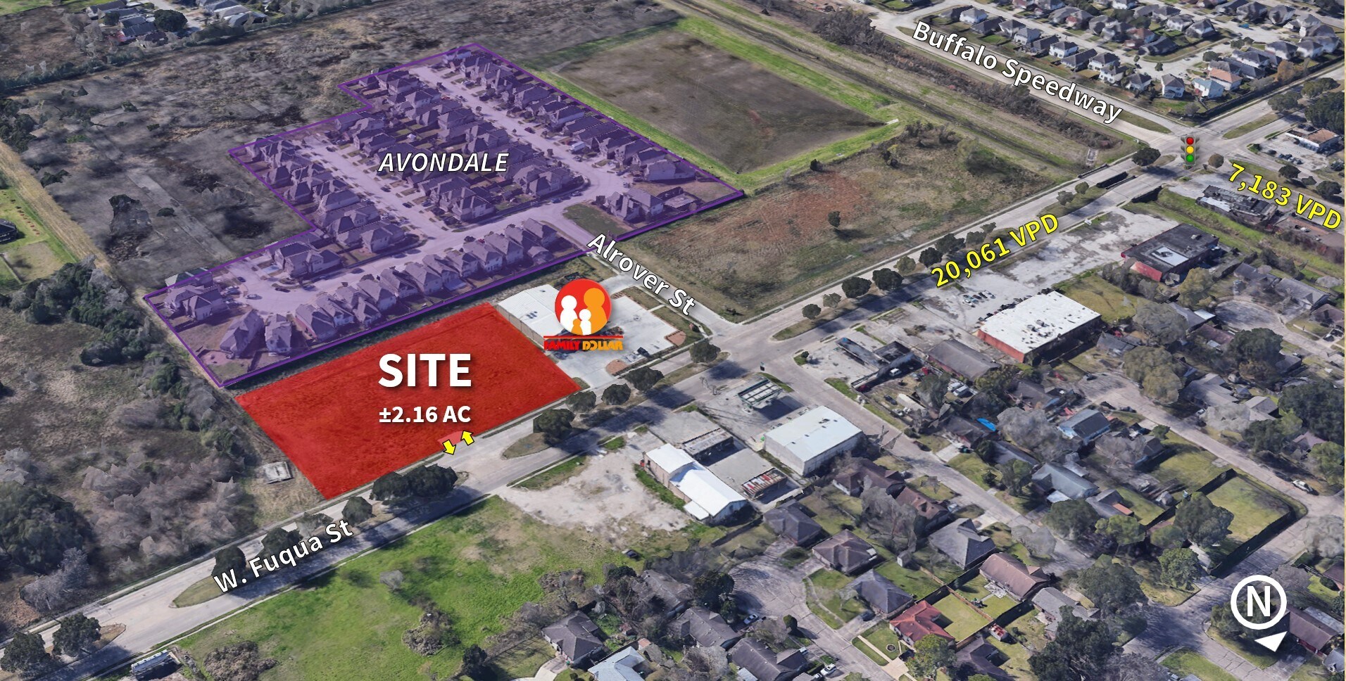 Fuqua And Alrover St, Houston, TX for sale Building Photo- Image 1 of 1