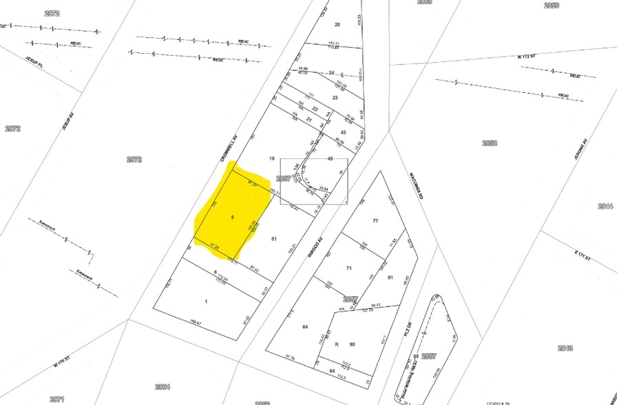 1414-1424 Cromwell Ave, Bronx, NY for lease - Plat Map - Image 2 of 2