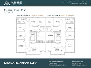 31368 Nichols Sawmill Rd, Magnolia, TX for lease Floor Plan- Image 1 of 2