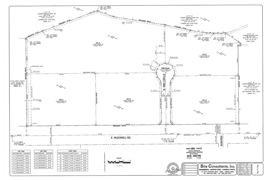 5818 E McDowell Rd, Mesa, AZ 85215 Longbow Business Park Lot