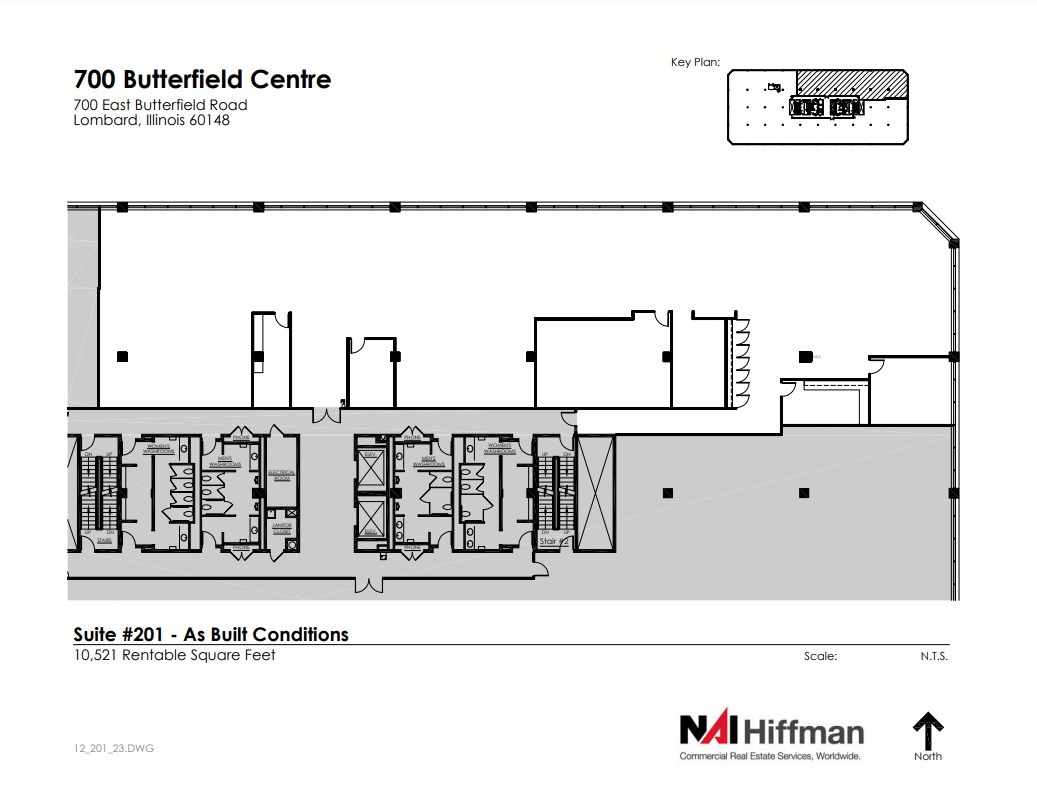 700 E Butterfield Rd, Lombard, IL for lease Floor Plan- Image 1 of 1