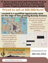 Baseline Rd and 324th Avenue, Tonopah, AZ - AERIAL  map view