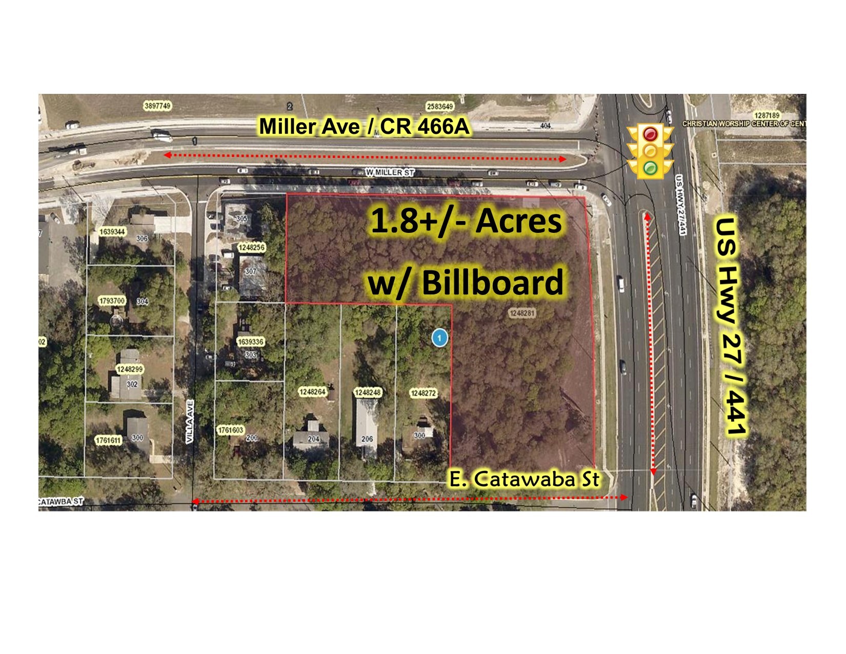 US Highway 27/441, Fruitland Park, FL for sale Aerial- Image 1 of 15