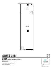 3155 W Big Beaver Rd, Troy, MI for lease Floor Plan- Image 1 of 1