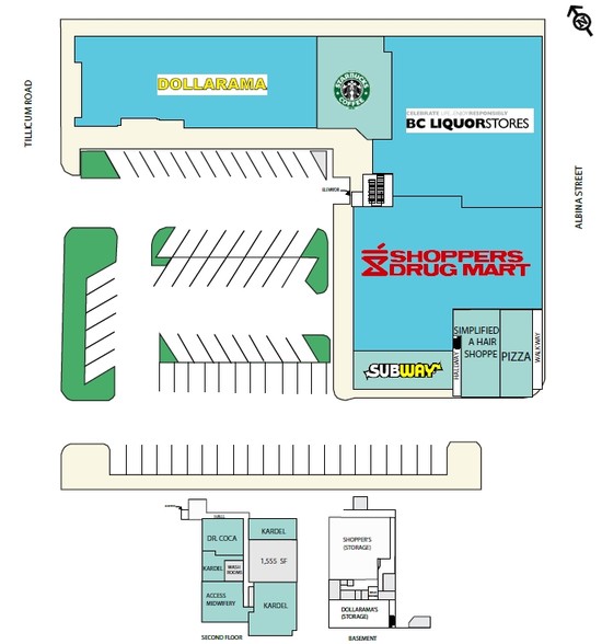 2929-2973 Tillicum Rd, Victoria, BC for lease - Site Plan - Image 1 of 1