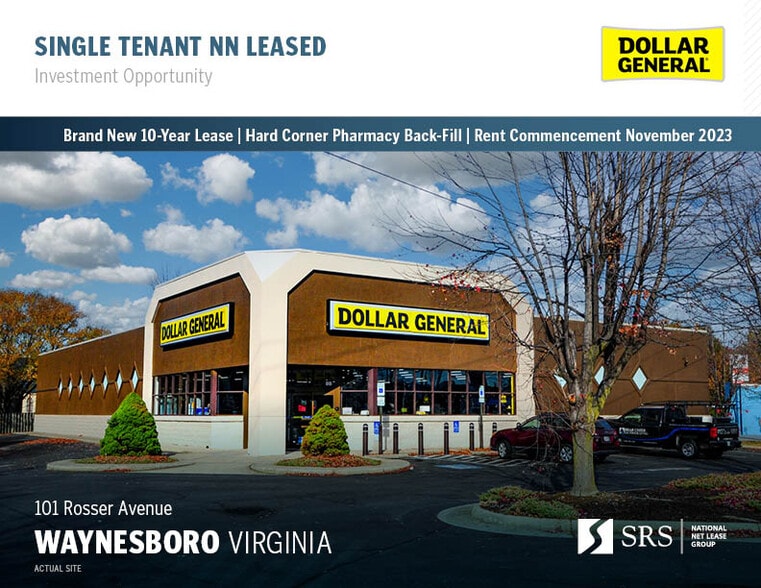 101 Rosser Ave, Waynesboro, VA for sale - Building Photo - Image 1 of 1