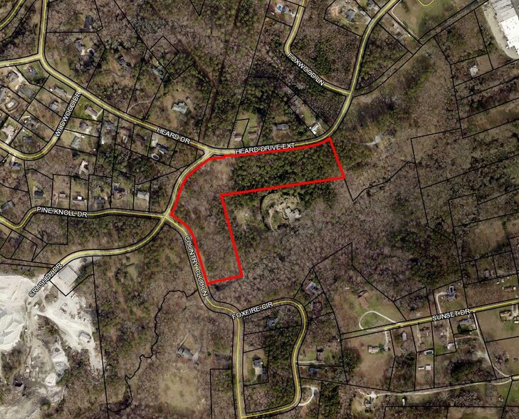 Country Club Ln, Elberton, GA for sale - Aerial - Image 1 of 1