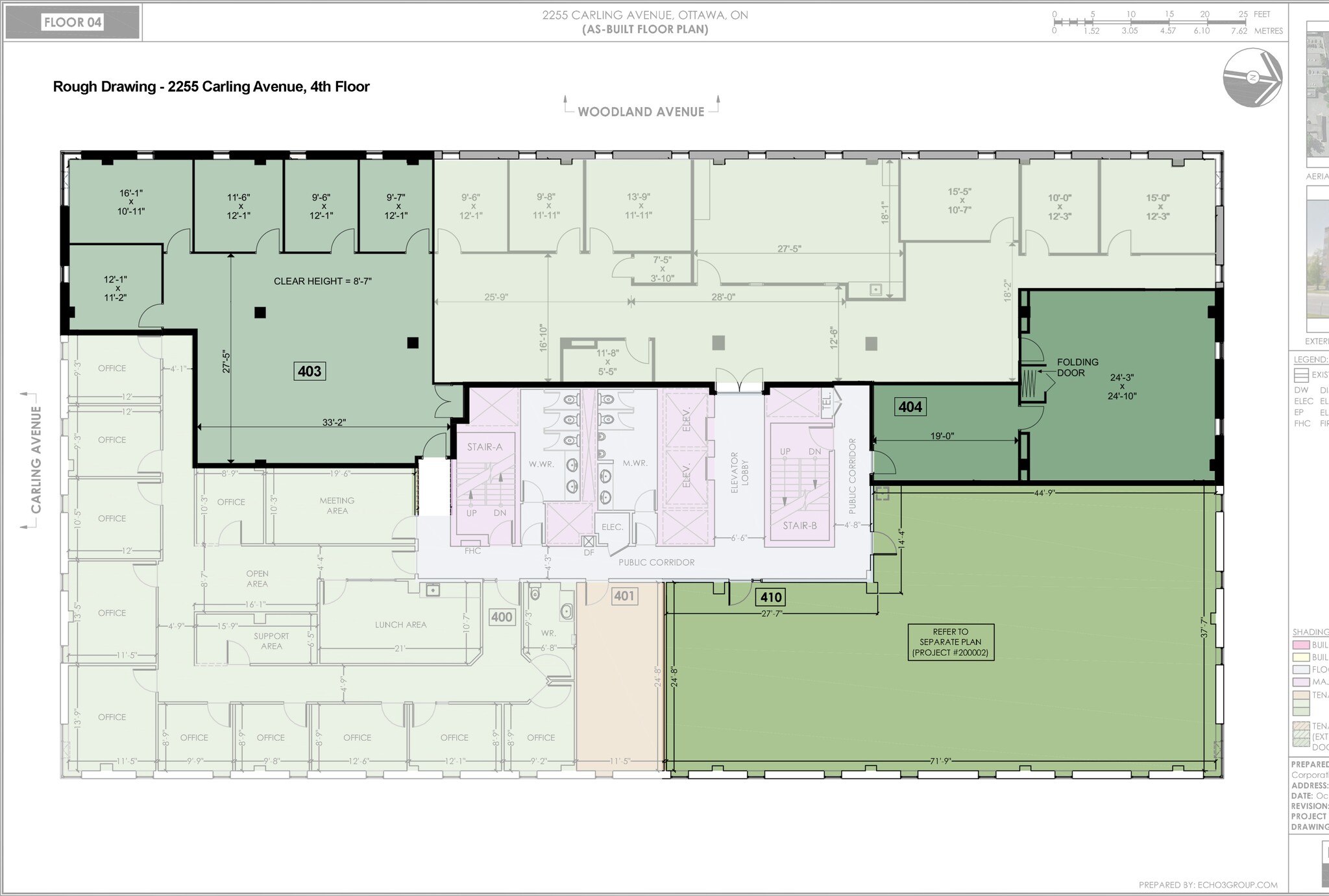 2255 Carling Ave, Ottawa, ON for lease Site Plan- Image 1 of 8