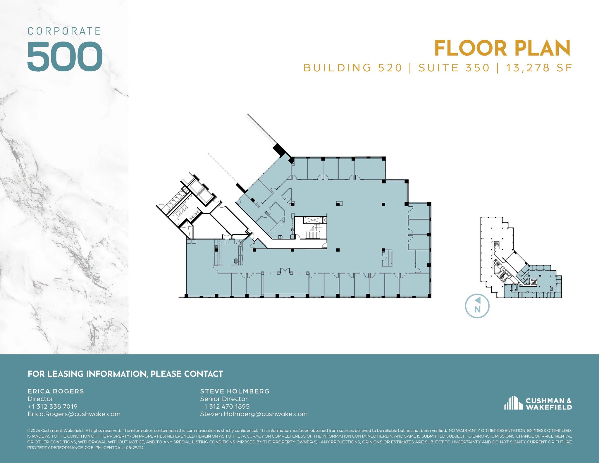 500 Lake Cook Rd, Deerfield, IL for lease Floor Plan- Image 1 of 1