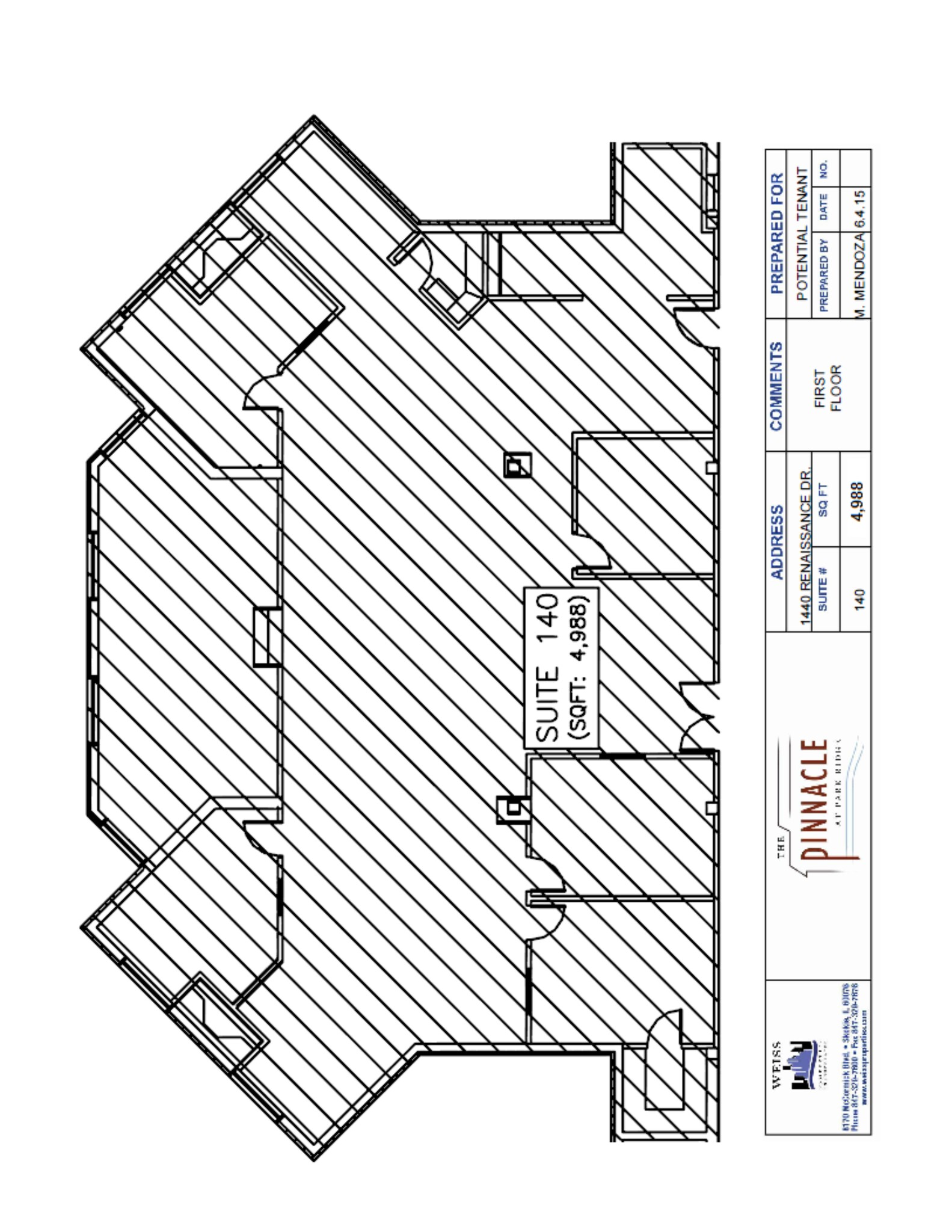 1440 Renaissance Dr, Park Ridge, IL for lease Site Plan- Image 1 of 5