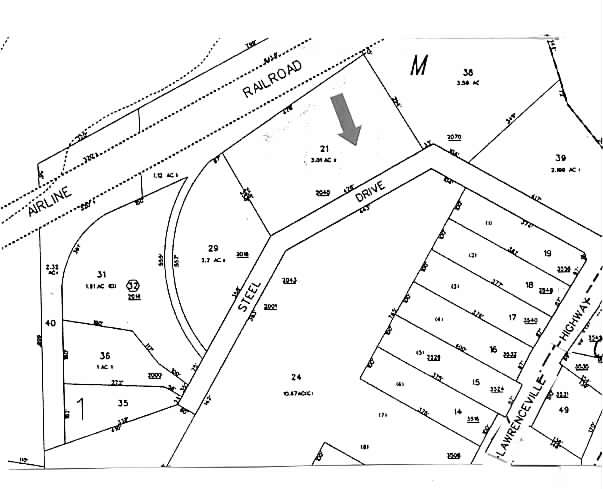 2040 Steel Dr, Tucker, GA for lease - Plat Map - Image 2 of 5