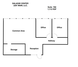 2201 Main St, Dallas, TX for lease Floor Plan- Image 1 of 1