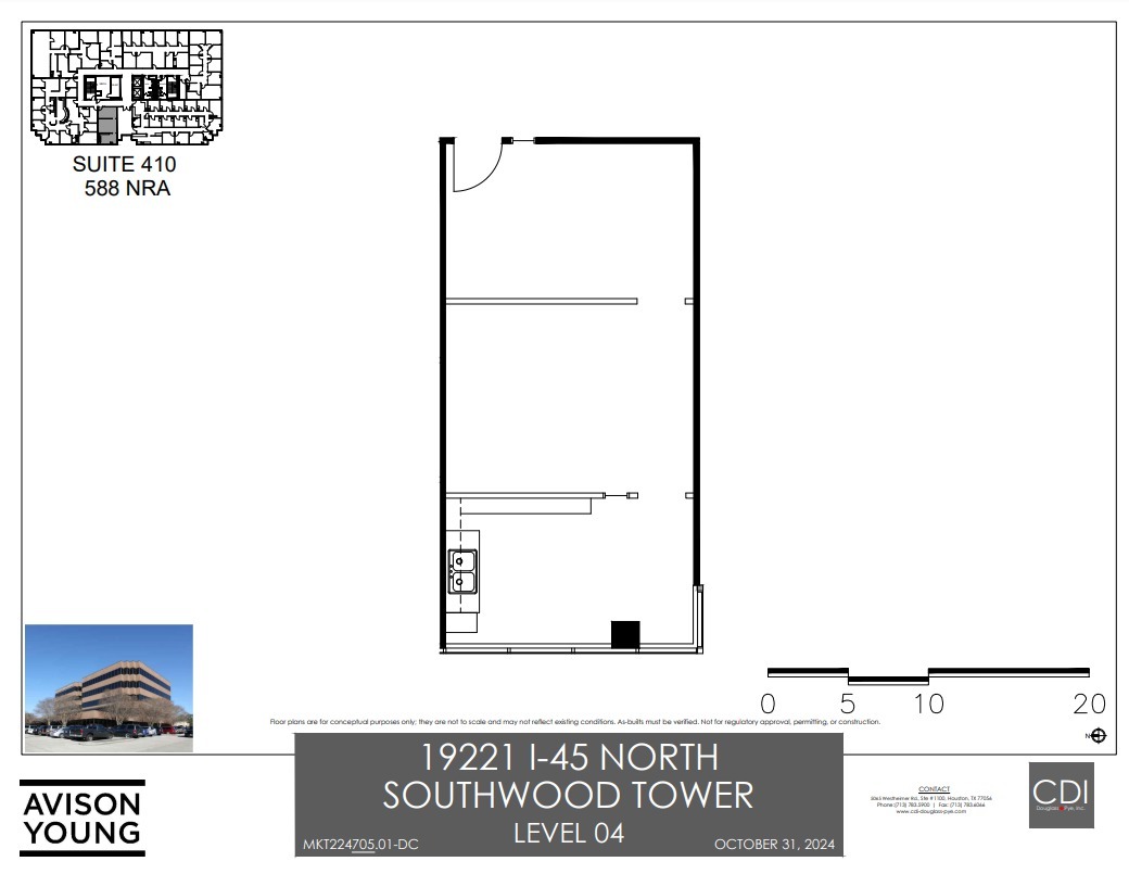 19221 Interstate 45 S, Shenandoah, TX for lease Floor Plan- Image 1 of 1