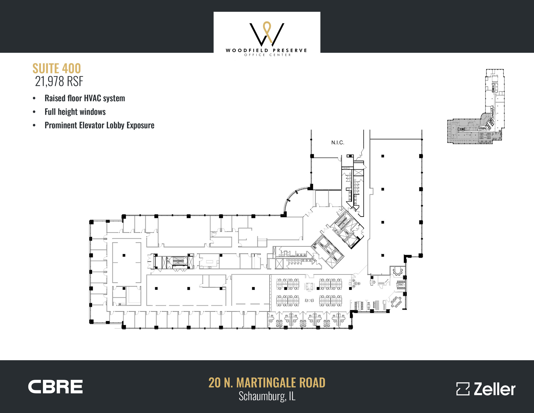 20 N Martingale Rd, Schaumburg, IL for lease Floor Plan- Image 1 of 1