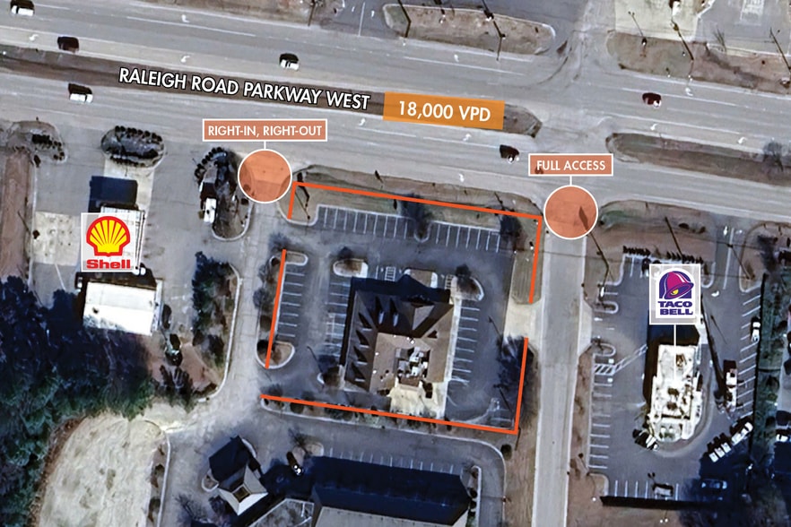 4935 Raleigh Road Pky W, Wilson, NC for lease - Aerial - Image 2 of 2