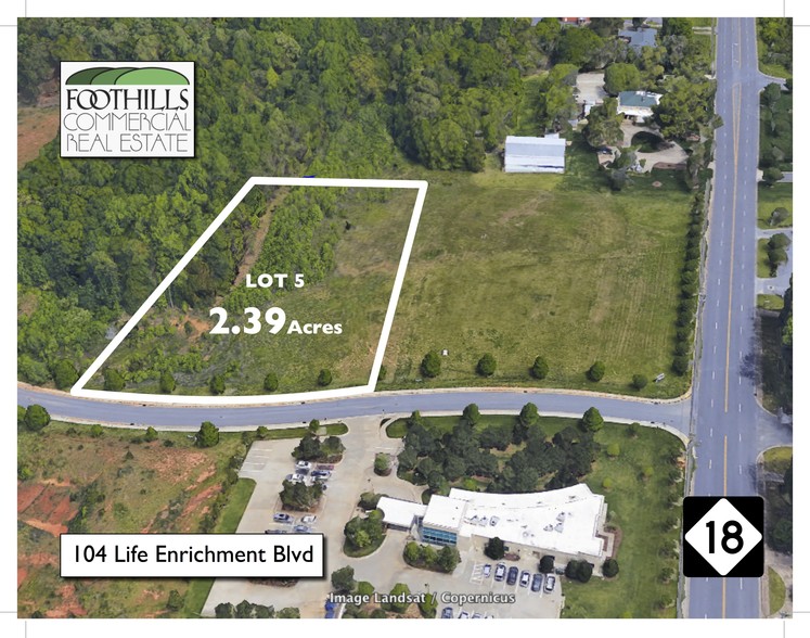 104 Life Enrichment Blvd, Shelby, NC for sale - Aerial - Image 1 of 2