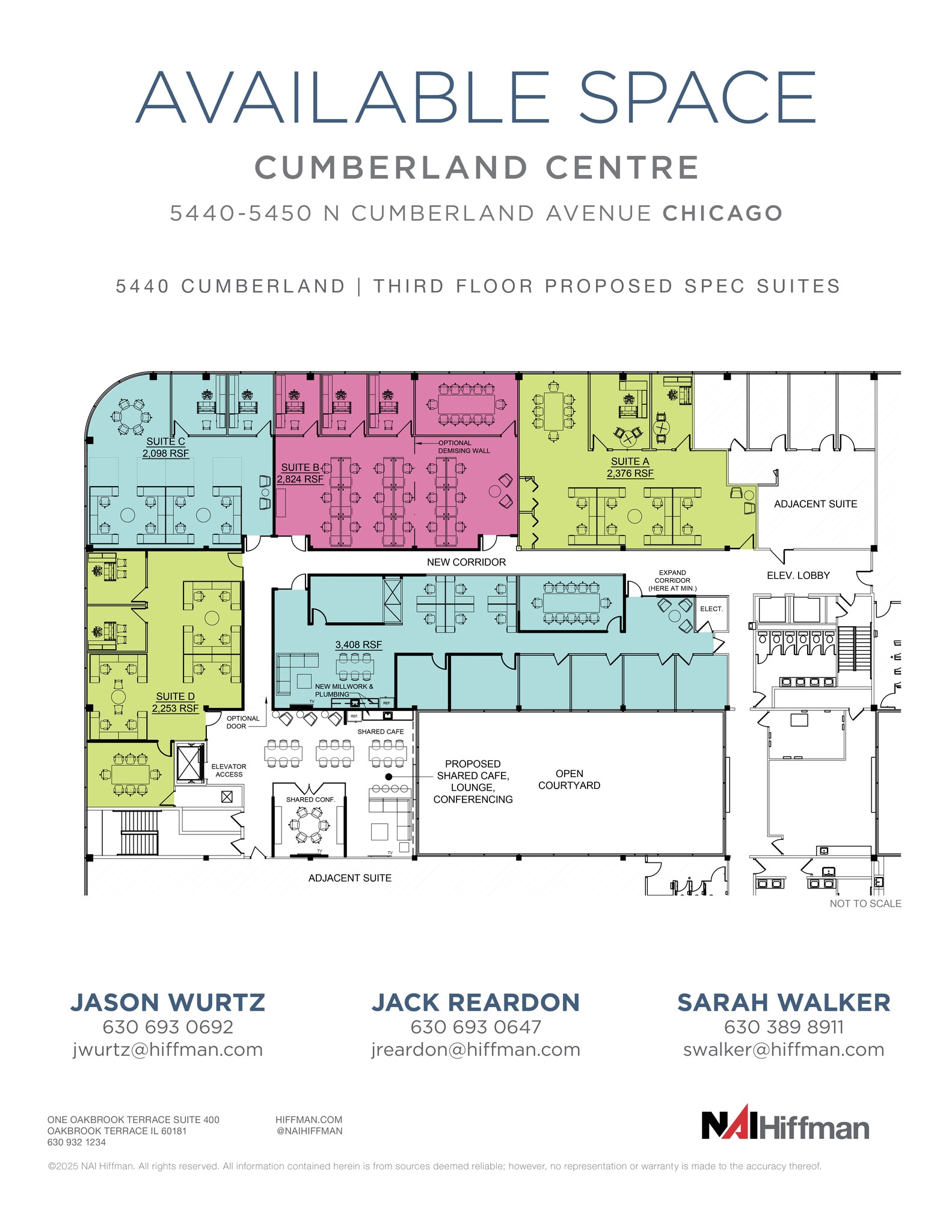 5440 N Cumberland Ave, Chicago, IL for lease Floor Plan- Image 1 of 1