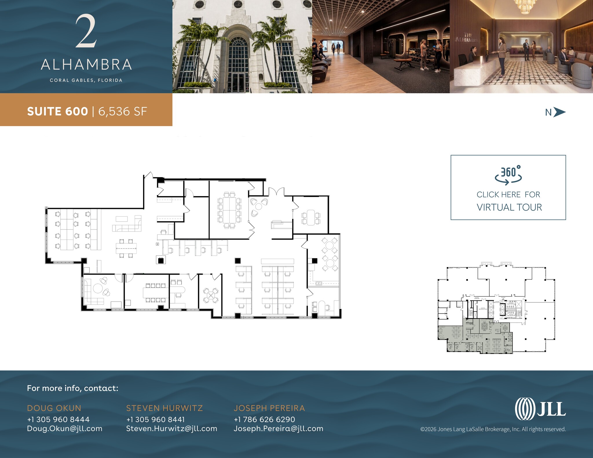 2 Alhambra Plz, Coral Gables, FL for lease Site Plan- Image 1 of 35