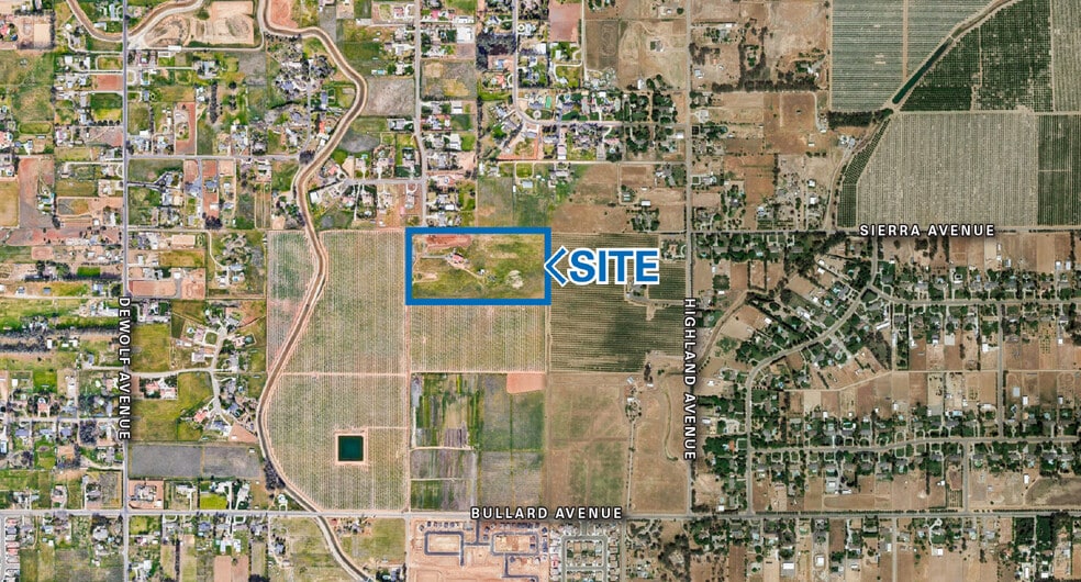 8490 E Bullard Ave, Clovis, CA for sale - Aerial - Image 1 of 1