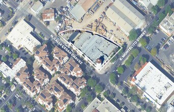 601 E Montecito St, Santa Barbara, CA - AERIAL  map view