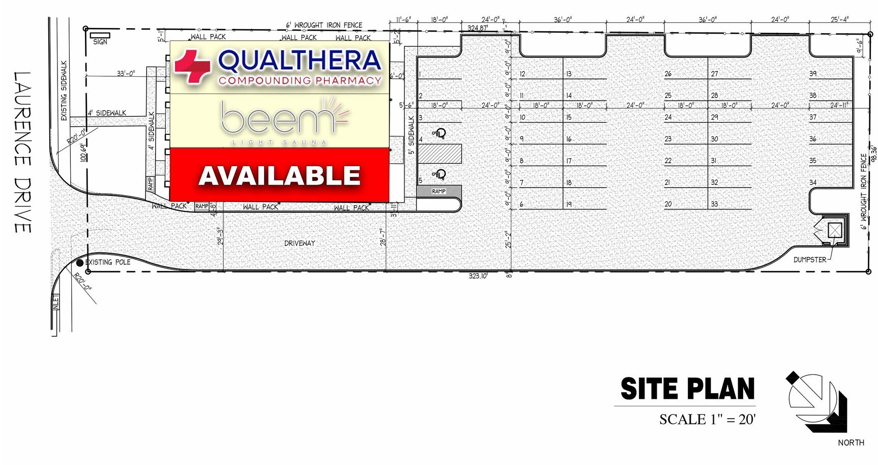 315 Laurence Dr, Heath, TX for lease Site Plan- Image 1 of 1