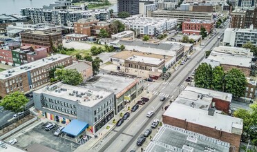 345 S Main St, Memphis, TN - aerial  map view