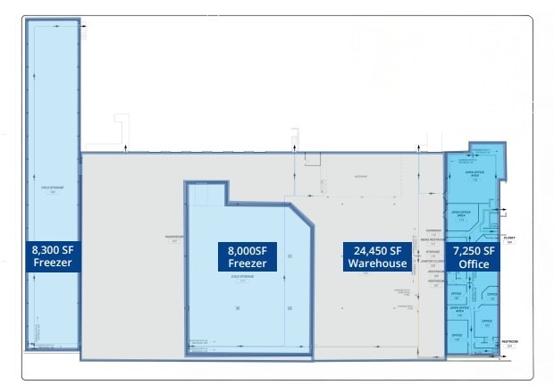 9001 E Hampton Dr, Capitol Heights, MD for lease Floor Plan- Image 1 of 1