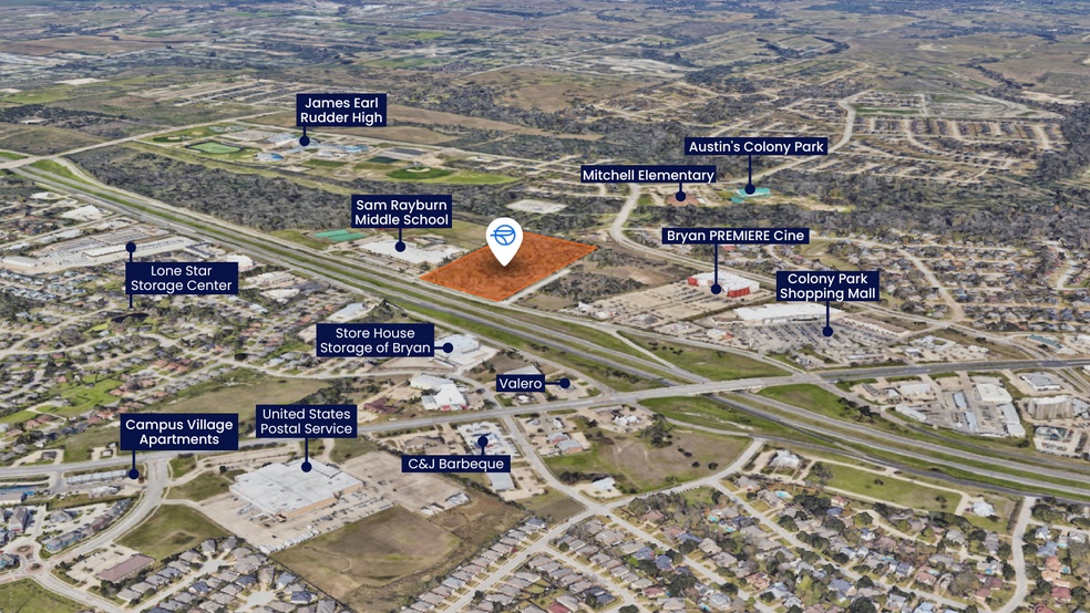 N Earl Rudder Fwy, Bryan, TX for sale - Building Photo - Image 1 of 4