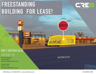 More details for 985 N Arizona Blvd, Coolidge, AZ - Retail for Lease