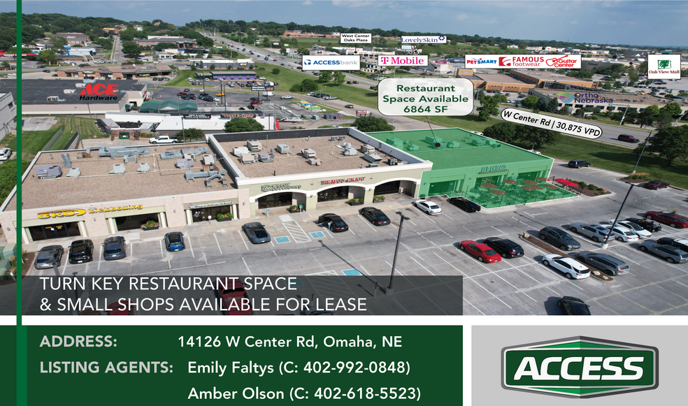 14126 W Center Rd, Omaha, NE for lease - Building Photo - Image 1 of 1