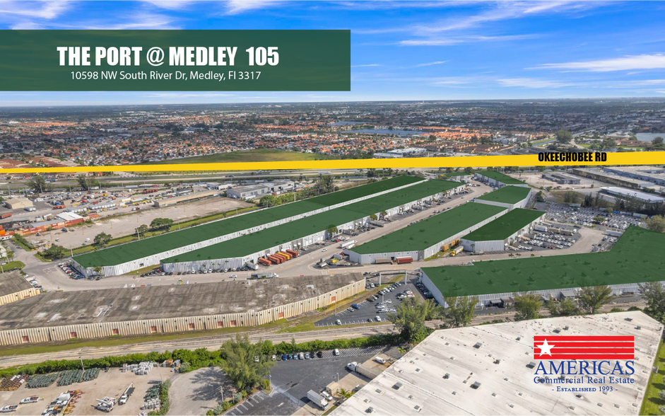 9001-9021 NW 105th Way, Miami, FL for lease - Aerial - Image 3 of 9