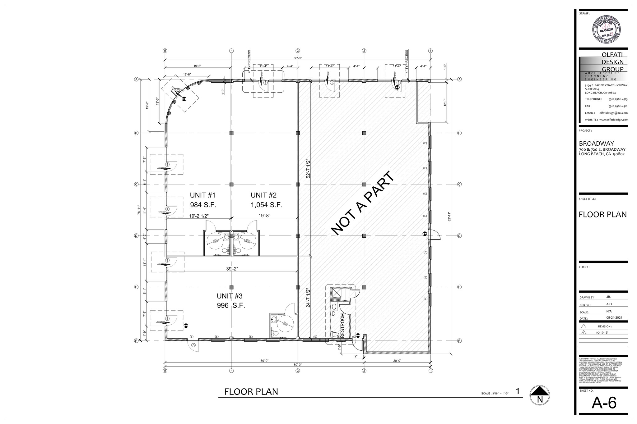 700 E Broadway, Long Beach, CA for lease Site Plan- Image 1 of 2