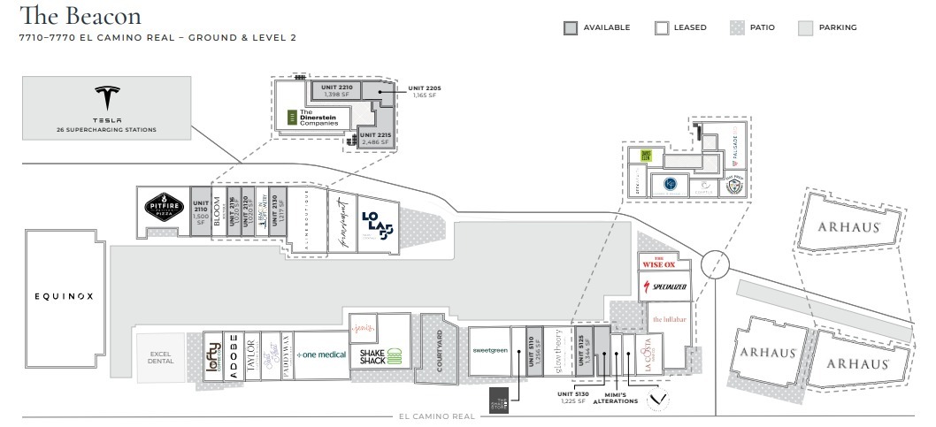 7720-7790 El Camino Real, Carlsbad, CA for lease Site Plan- Image 1 of 1