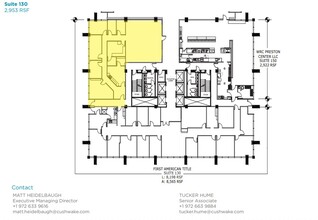 8333 Douglas Ave, Dallas, TX for lease Floor Plan- Image 1 of 1