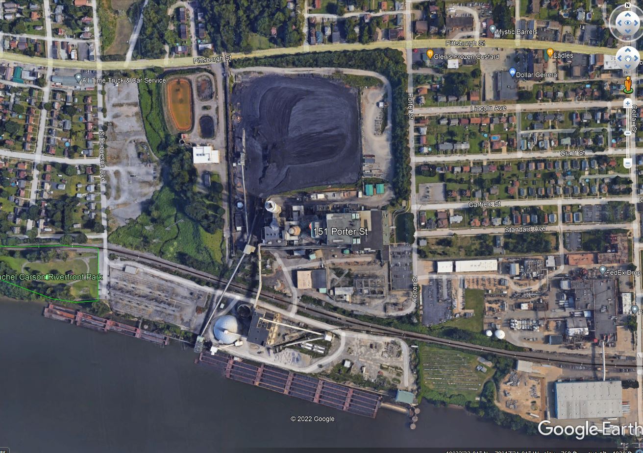 151 Porter St, Springdale, PA 15144 Former Cheswick Power Plant