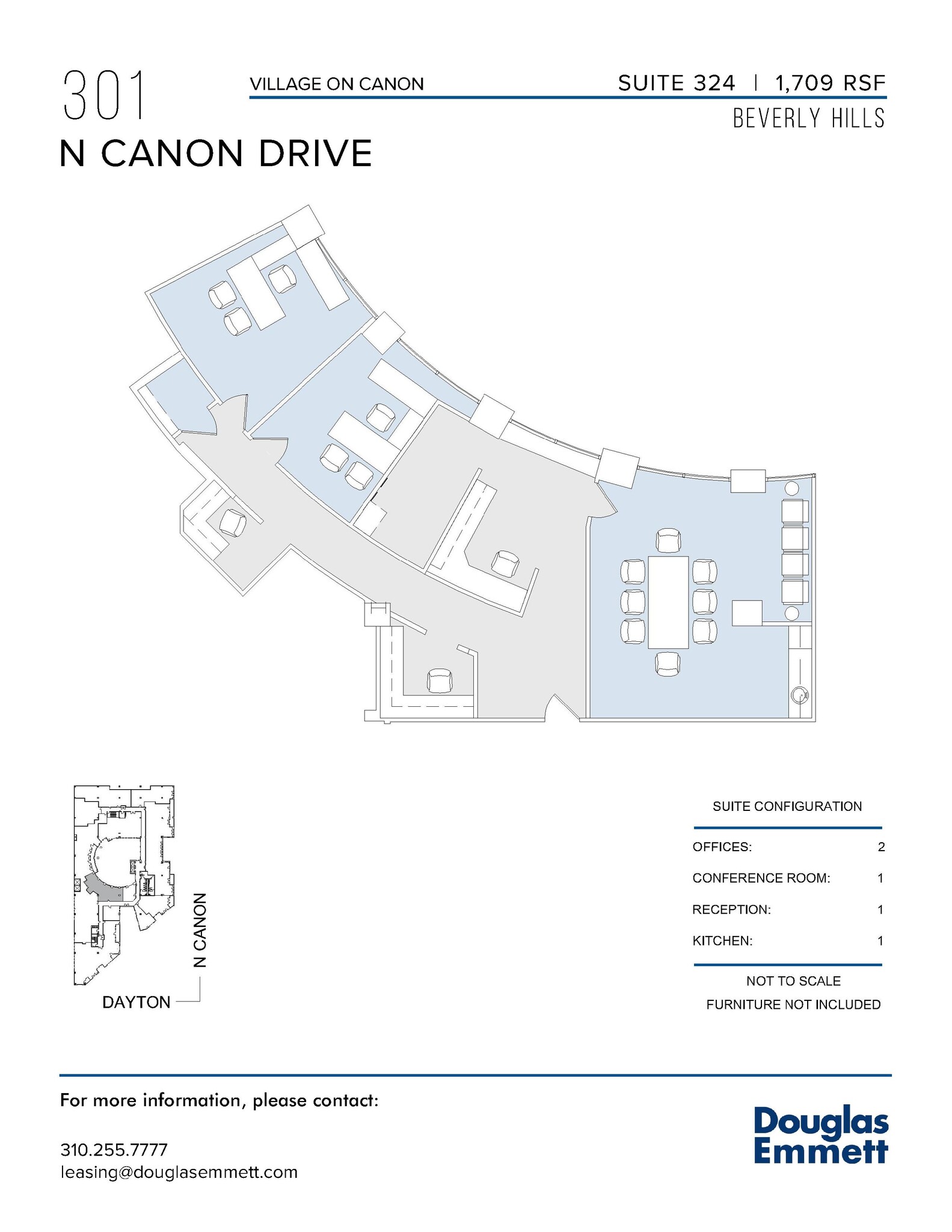 301-333 N Canon Dr, Beverly Hills, CA for lease Floor Plan- Image 1 of 1