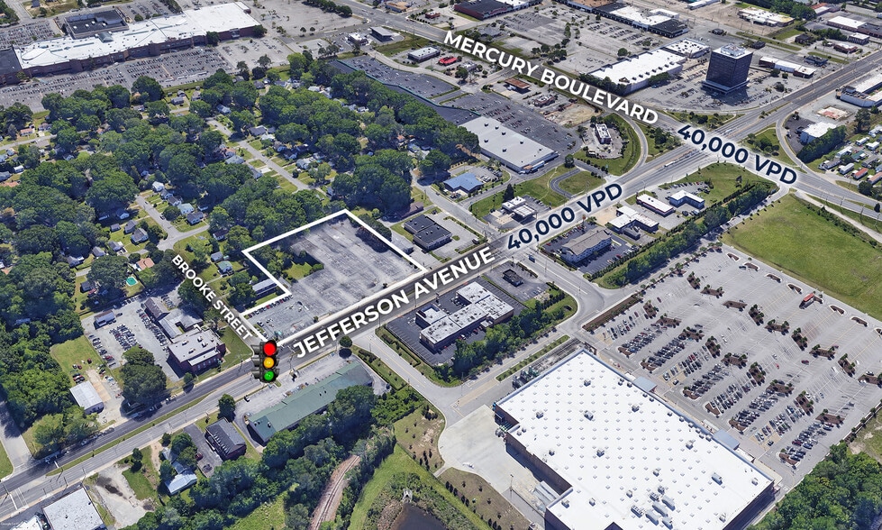 6128 Jefferson Ave, Newport News, VA for lease - Building Photo - Image 2 of 3