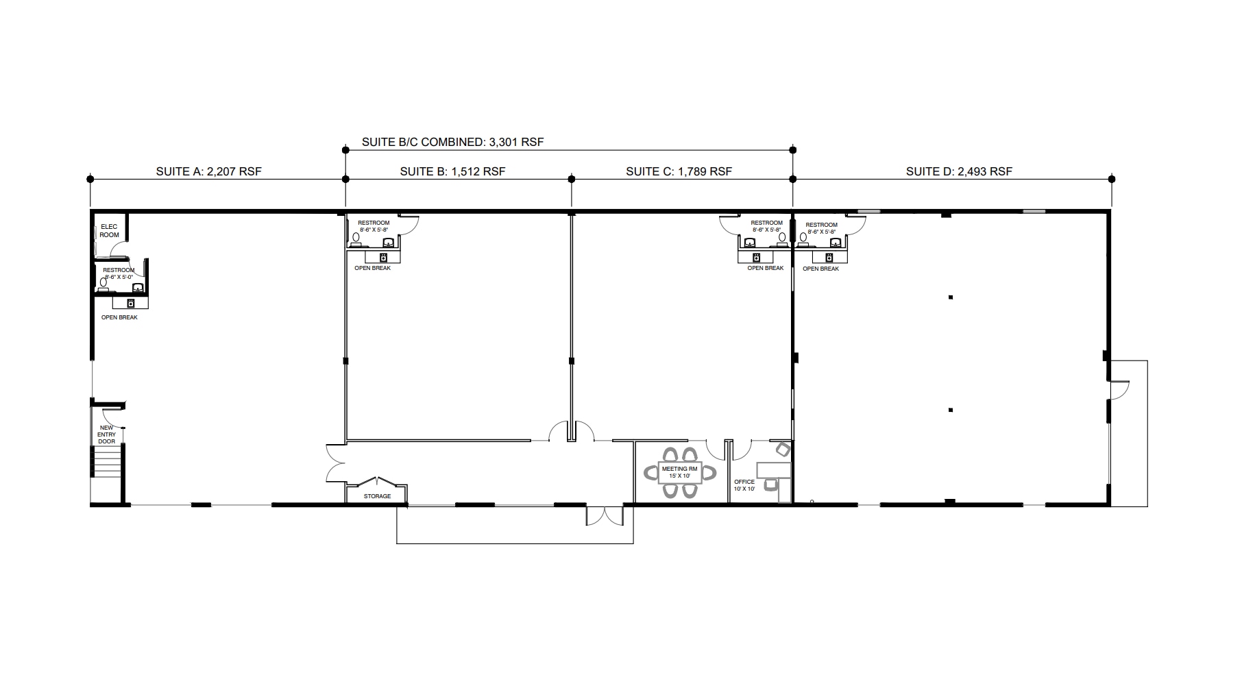 4746 Memphis St, Dallas, TX for lease Floor Plan- Image 1 of 1