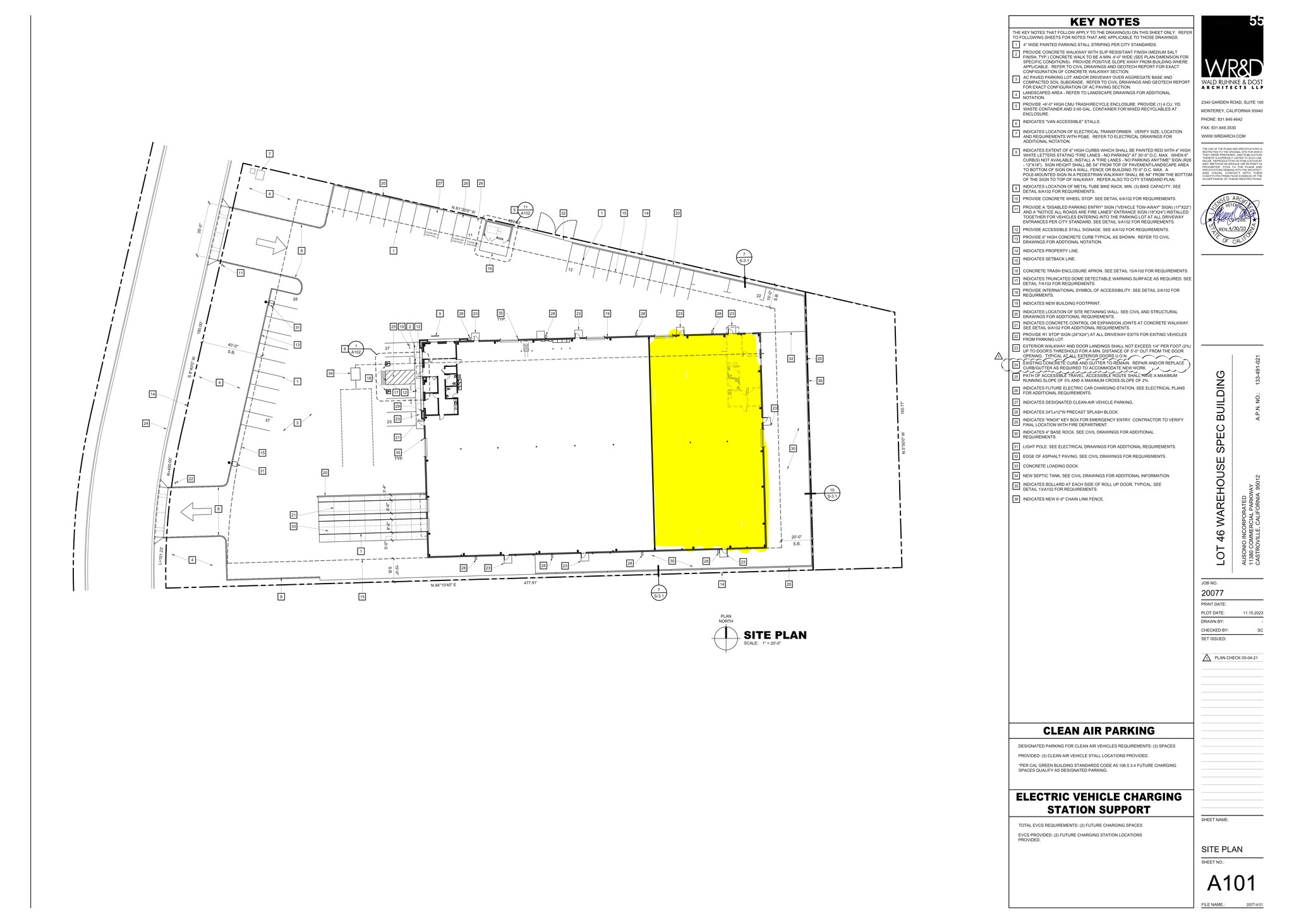 11380 Commercial Pky, Castroville, CA for lease Site Plan- Image 1 of 6