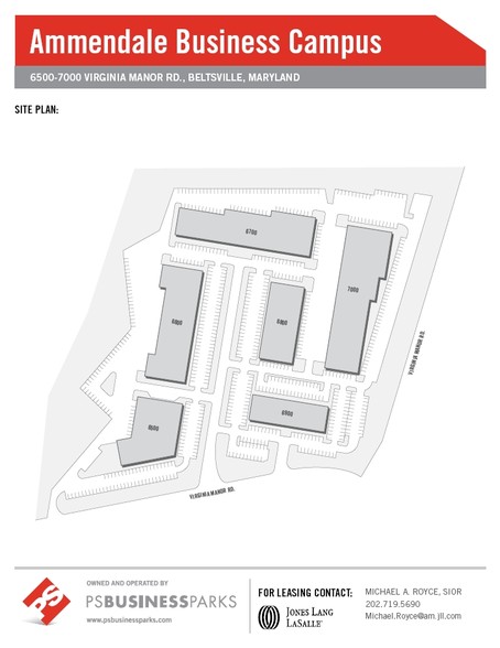 6500 Virginia Manor Rd, Beltsville, MD for sale - Site Plan - Image 1 of 1