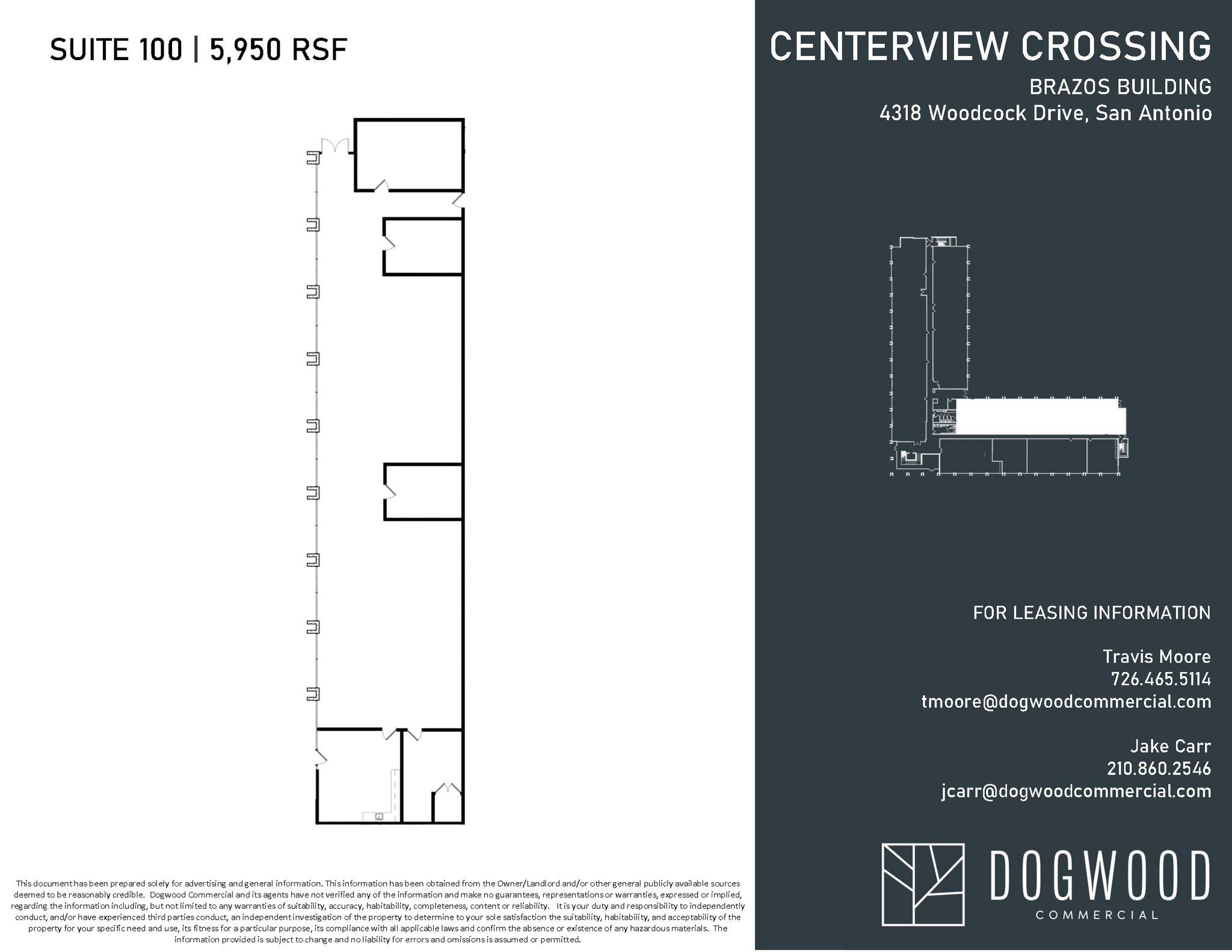 4538 Centerview Dr, San Antonio, TX for lease Floor Plan- Image 1 of 1