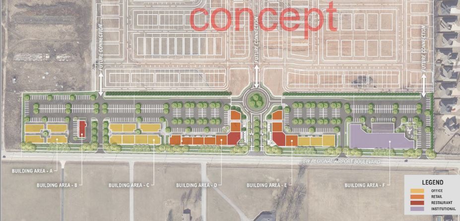 SW Regional Airport Blvd blvd, Bentonville, AR for sale - Site Plan - Image 2 of 4