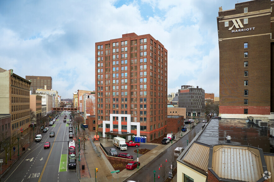 111 E Onondaga St, Syracuse, NY for lease - Aerial - Image 3 of 4